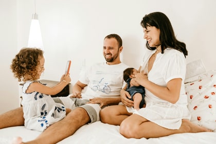 famille heureuse